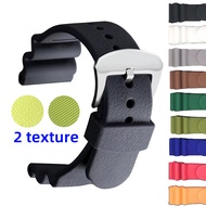 22mm Rubber Watch Band for Seiko Prospex SNE537 Silicone Strap Resin Universal Watchbands TUNA Bracelet Men Women Accessories Waterproof
