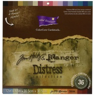 Core'dinations Tim Holtz Distressed ColorCore Cardstock 12"X12" - 36 Sheets