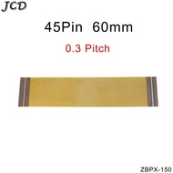 【Tech-savvy】 Jcd 0.3 Mm Pitch 13 21 23 25 27 21 33 39 45 51 Pin Ffc Fpc Flexible Flat Cable Forward