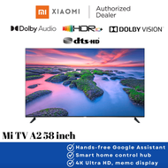 Xiaomi Mi A2 TV 58" 4K UHD Android Smart LED TV WITH Netflix / Youtube / HDR10 Display / Dolby Audio + DTS-HD