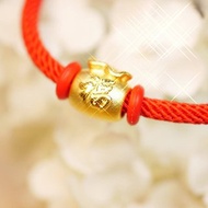 福袋串珠-黃金福袋手繩金飾-黃金9999 (贈送米蘭手繩)