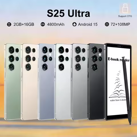 S25 Ultra 2+16GB 6.9-inch color eink screen e-book reader electronic paper book reading e Ink ebook 