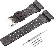 JETHENG Natural Resin Replacement Watch Band for Casio G-Shock G-8900/ GLS-100 8900/ GR-8900/ GW-890