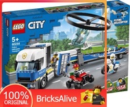 [BricksAlive] LEGO CITY Police Helicopter Transport 60244