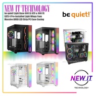 be quiet Light Base 600 LX ATX & 900 FX EATX 4 Pre-Installed Light Wings Fans Massive ARGB LED Strip