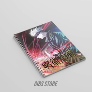 JUJUTSU KAISEN ANIME SPIRAL NOTEBOOK A5 Notebook