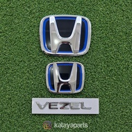 Emblem Blue Honda HRV 2022+ Vezel eHev RV Original Japan