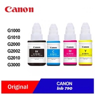 หมึกเติม Canon GI-790 แท้% (NOBOX)ใช้กับพริ้นเตอร์อิงค์เจ็ท Canon G1000/2000/3000/4000/1010/2010/3010/40​10​บช #หมึกปริ้น  #หมึกสี  #หมึกปริ้นเตอร์  #หมึกเครื่องปริ้น hp #ตลับหมึก