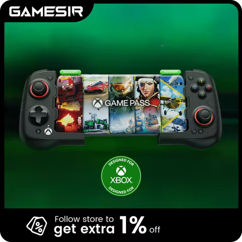 GameSir X4 Aileron Xbox-Authorized Mobile Controller, Hall Effect Joysticks & Triggers for Android P