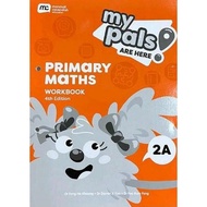 Maths Workbook 4th Edition 1A 1B 2A 2B 3A 3B 4B4A Black White/