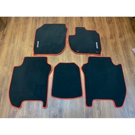 Honda Jazz FIT GK5 Floor Mat Car Karo Karpet Spoon Sport Car Karpet Blue Line OEM Mugen Dadu Mats Ca