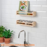 Multipurpose Book Kitchen Spice Wall Mounted Shelf