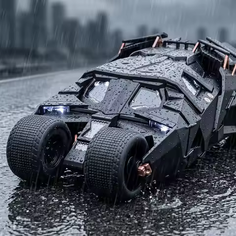 1:24 Batman Tumbler Armored Superhero Vehicle Alloy Metal Diecast Model Car Desktop Display Collecti