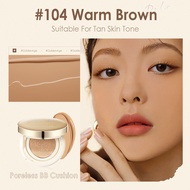 FOCALLURE Matte Poreless BB Cushion High-Coverage Waterproof #GoldenAge