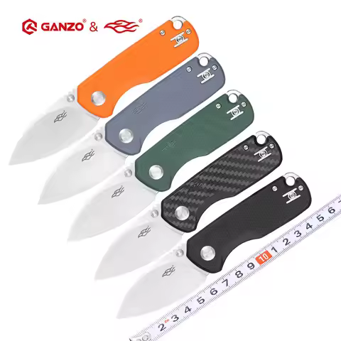 Ganzo FBKNIFE FH925 60HRC D2 blade G10 or Carbon Fiber Handle Folding knife Survival tool Pocket Kni