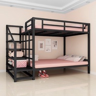 R2  Loft Elevated Home R2 Small  Children'S High And Low Household Adults Iron Bunk Beds  R2