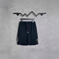 67LV Chrome Hearts 2025SS Summer New Five-Point Casual Embroidered Drawstring Tie Terry Fabric Short