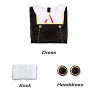 Anime Anya Forger váy cosplay Cho Nữ Phụ Nữ Đồng phục học sinh Ăn Mặc Trang Phục búp bê trẻ em Ăn Mặ
