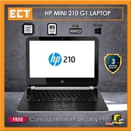 (Refurbished) HP Mini 210 G1 Laptop (i5-4200U 2.60GHz, 128GB SSD, 4GB, 11.6", W10) - Silver