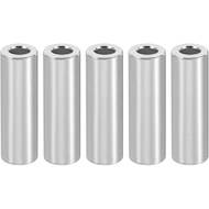 PATIKIL M4 Aluminum Spacers, 5 Pcs Metal Spacer Aluminum 4.2mm ID x 8mm OD x 25mm L Aluminum Spacer 