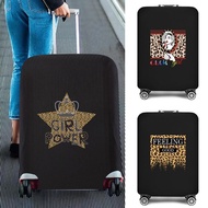 Sarung koper Cover koper Luggage Cover Protective Suitcase Cover Case Elastic Dust Cover18 To 32 Inc