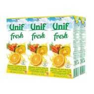 ยูนิฟ เฟรช น้ำผักผลไม้รวม40% 180 มล. แพ็ค 6 กล่องUnif 40% Mix Fruit 180 ml x 6