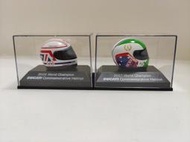 全新現貨 展示品出清 7-11 杜卡迪摩托車世界大賽系列模型 賽車 安全帽模型 2款一起賣 不拆賣
