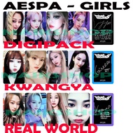 aespa girls unofficial photocard - real world karina