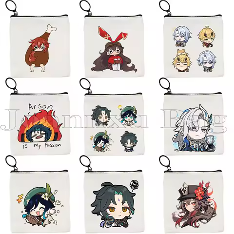 Kawaii Anime Hu Tao Xiao Chibi Kawaii Genshin Impact Zhongli Fan Gifts Venti Neuvillette Thomato Dil