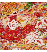 Ayako Rokkaku - "Magic Hand" Art Fabric Print 六角彩子 限量畫布