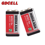 9V Battery 6F22 Carbon Square Layered Battery Remote Control Smoke Sensor Multimeter Battery
