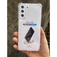 S20fe / S21Fe / S23 Fe silocom Transparent Shockproof Case