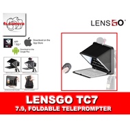 Lensgo TC7 Teleprompter For Smarpthone/Tablet/DSLR/Mirorrless