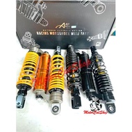 Absorber Aji Racing Yamaha NVX155 (305MM 275MM) Black Yellow Lower Absorber NVX155