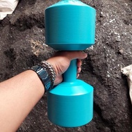 Barbel Barbell Gym Fitness Olahraga Berat 10Kg 10 Kg Sepuluh Kilo Warna Warni Angkat Beban