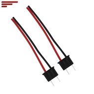 2pcs H7 Bulb Socket Headlight Fog light Male Plug Adapter Connector