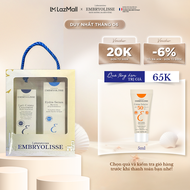 Bộ đôi Serum Double HA 30ml và Kem dưỡng ẩm phục hồi Embryolisse (30-75ml)