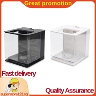 Betta Fish Tank Aquarium Fish Tank Easy to Change the Water Acrylic Plastic Self-Cleaning Small Fish