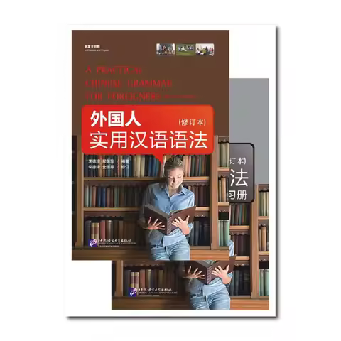 A Practical Chinese Grammar for Foreigners with Workbook Learn Chinese Pinyin Book