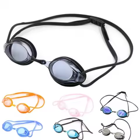 Anti fog Swimming Goggle professional races sturdy frame relieve eye pressure prevent water leakage 