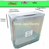 Box Panel 125x125x100 DS-AT-1212 Transparent ABS IP66 FORT