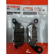 YAMAHA 100% ORIGINAL FRONT BRAKE PAD LC135 4S V1-V7 / FZ150 V1-V3 / R15 / MT15 / NVX / FZ150 [ 3C1-F