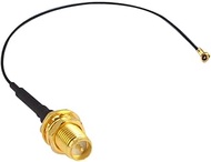 YILIANDUO MHF4 IPX IPEX U.FL to RP-SMA Female Jack Connector RF Pigtail Jumper WiFi Cable 0.81mm Cor