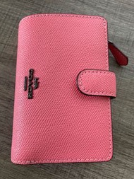 Coach wallet 銀包 pink 粉紅