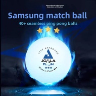 JOOLA New Material 40+ 3-Star Seamless Professional Table Tennis Ball – ITTF Approved For Training &