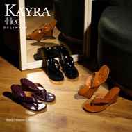 Deliwafa - Kayra Heels Fashion Wanita Wedges Shoes Women Wedges Heels