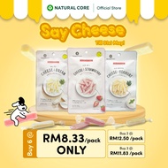 [Clearance] Natural Core Cheese Treats For Dog 27g- Cheese & Strawberry EXP Aug 2026