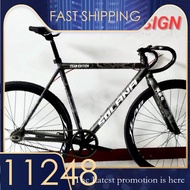 SOLANA BLACK FIXIE ALLOY Straight Geometry Large Size 54Cm