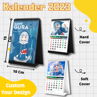 calendar / kalender meja 2025 vtuber hololive gwar gura