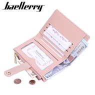 BAELLERRY Women's Short Leather Wallet N2363 P67